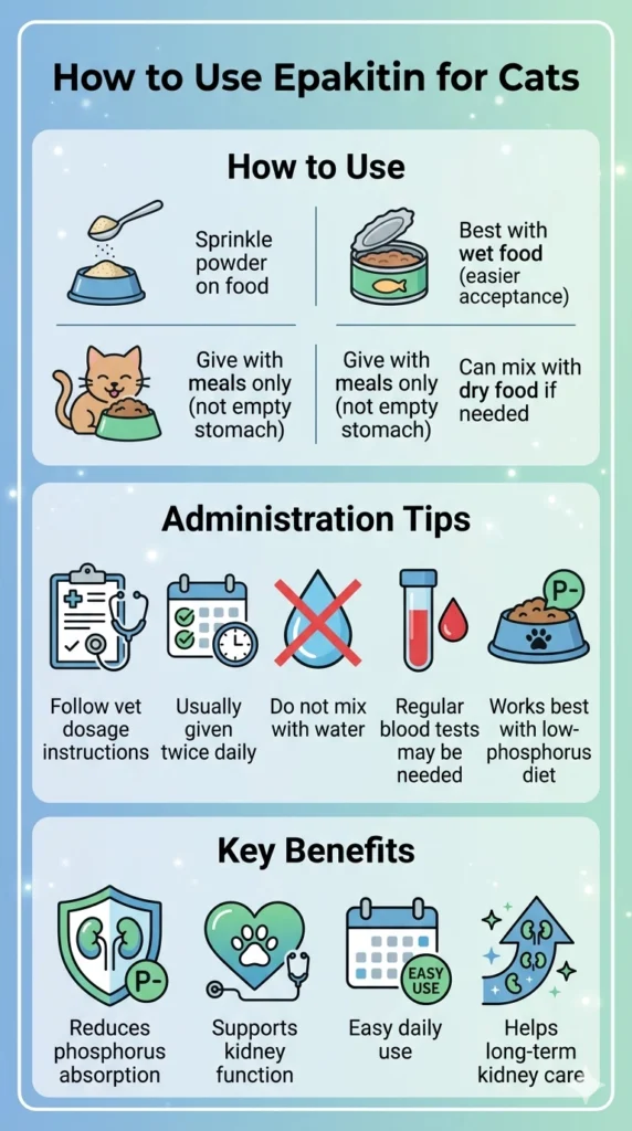 How to Use Epakitin for Cats