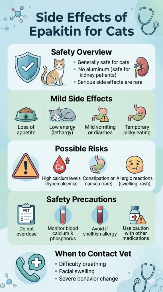 Side Effects of Epakitin for Cats