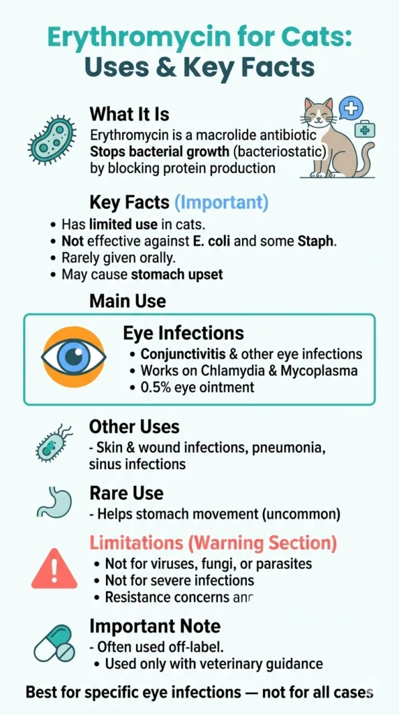 What is Erythromycin for Cats?