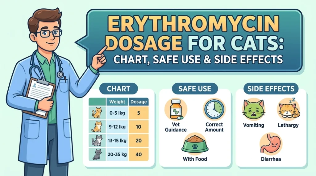 Erythromycin Dosage for Cats