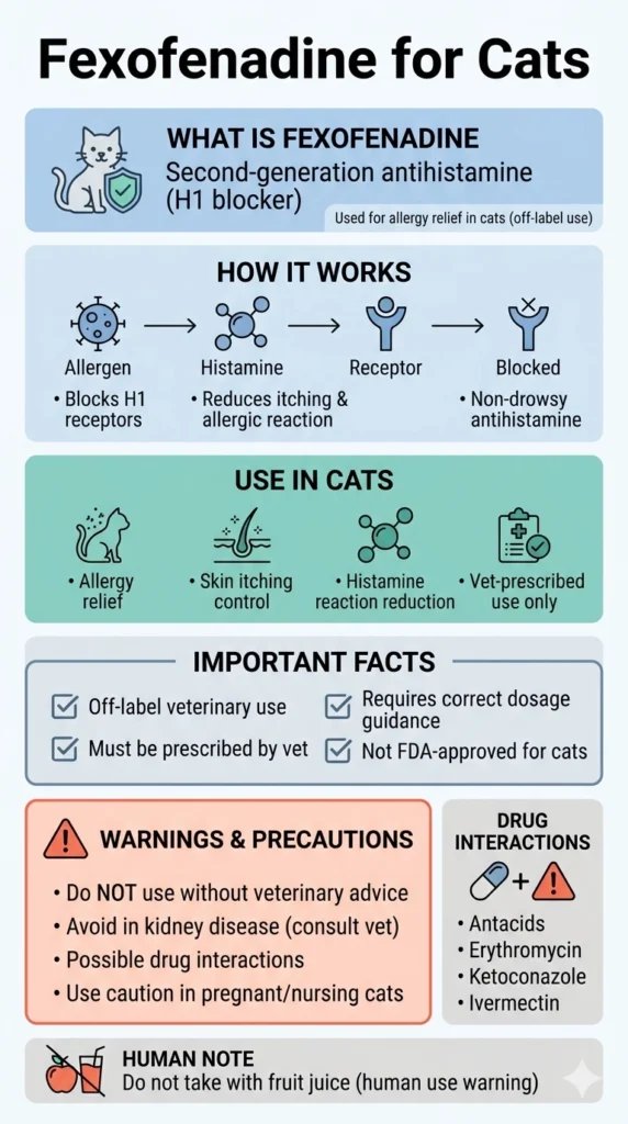 What is Fexofenadine for Cats?
