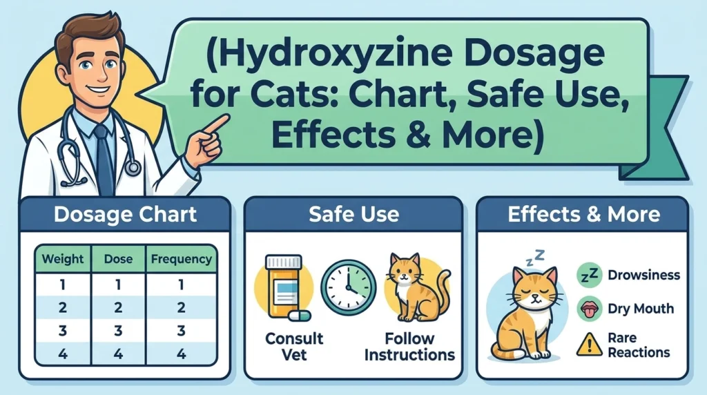 Hydroxyzine Dosage for Cats