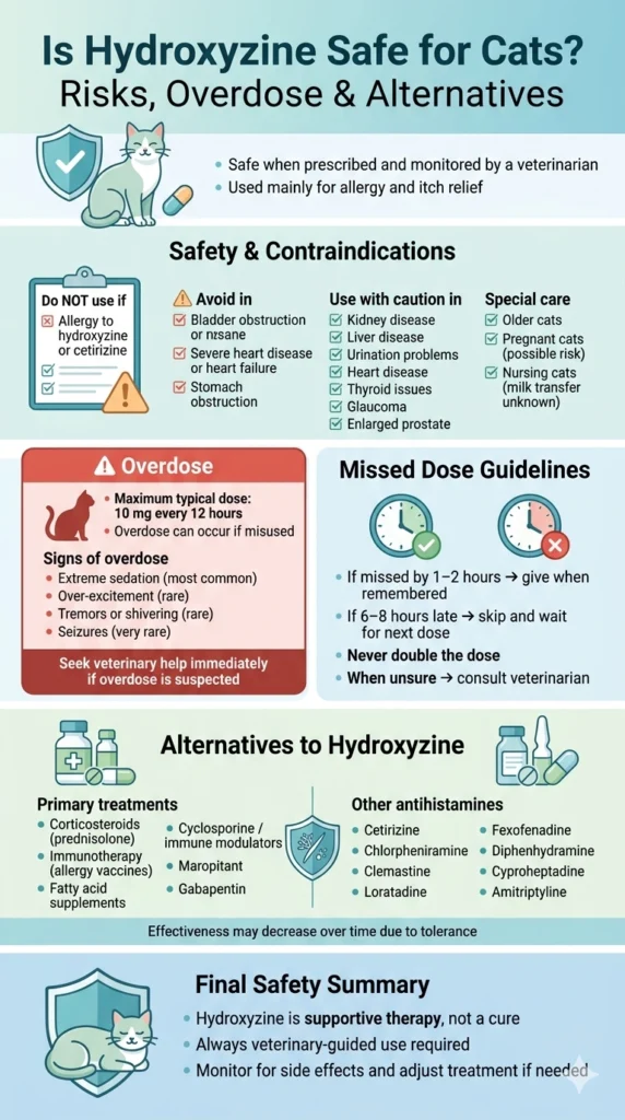 Is Hydroxyzine Safe for Cats?