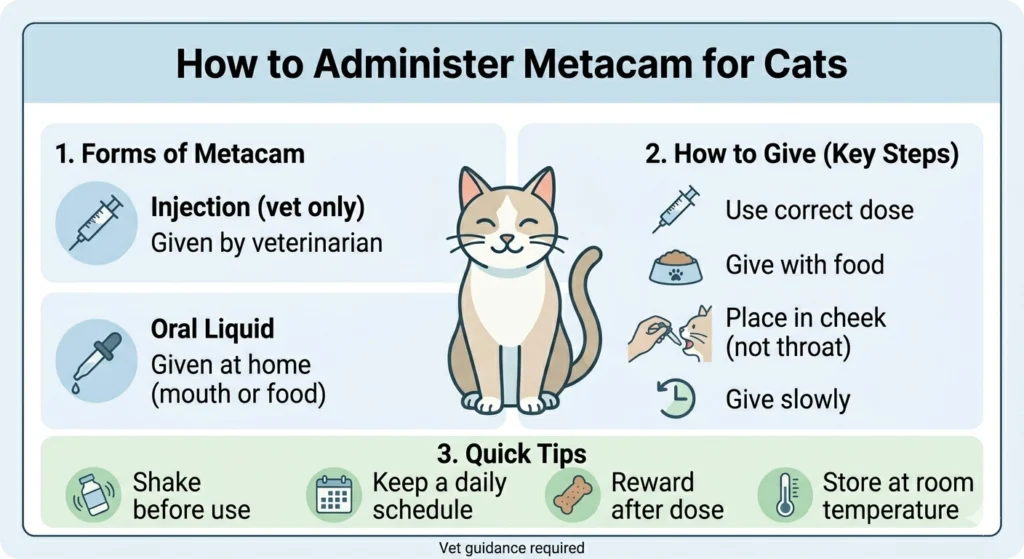 How to Administer Metacam for Cats