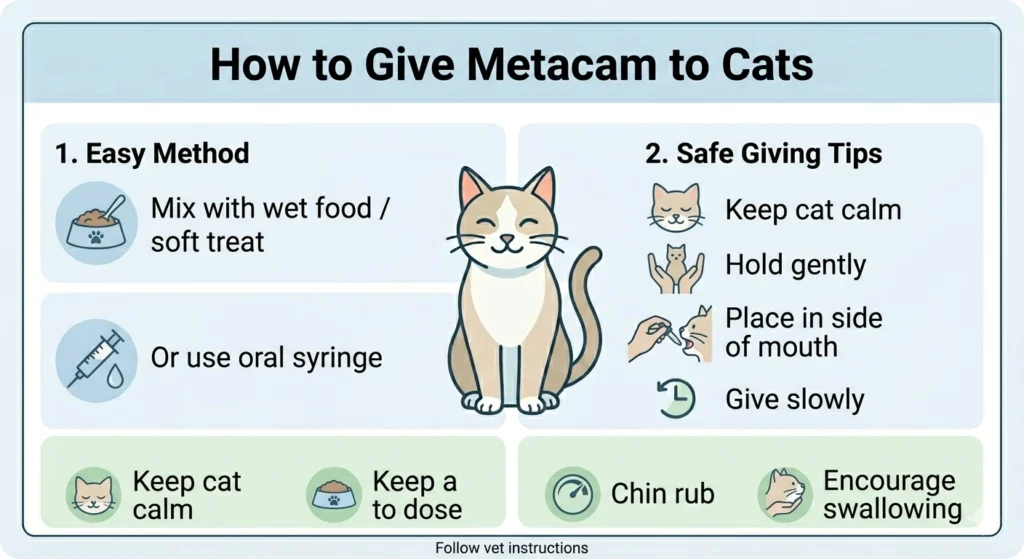 How to Give Metacam to Cats