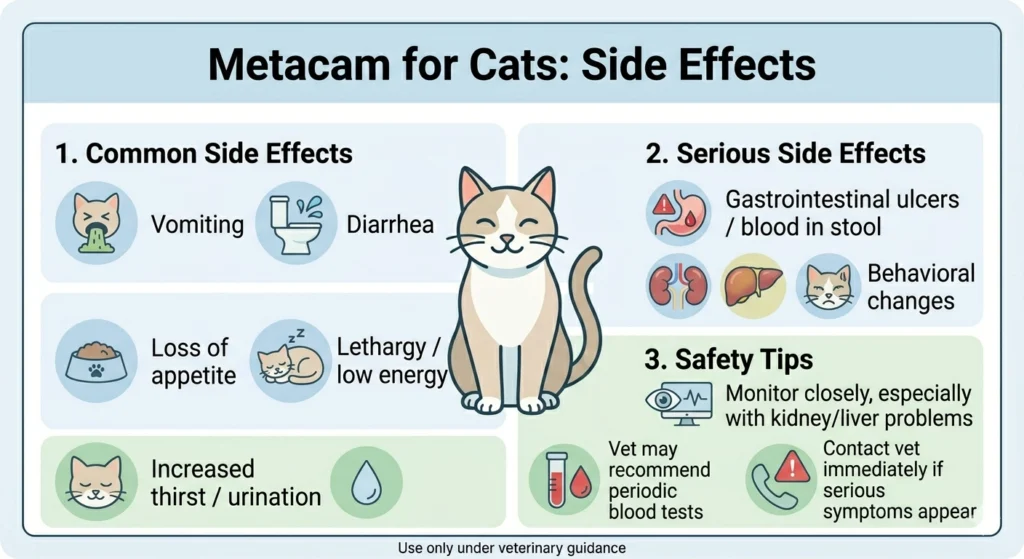 Side Effects of Metacam for Cats