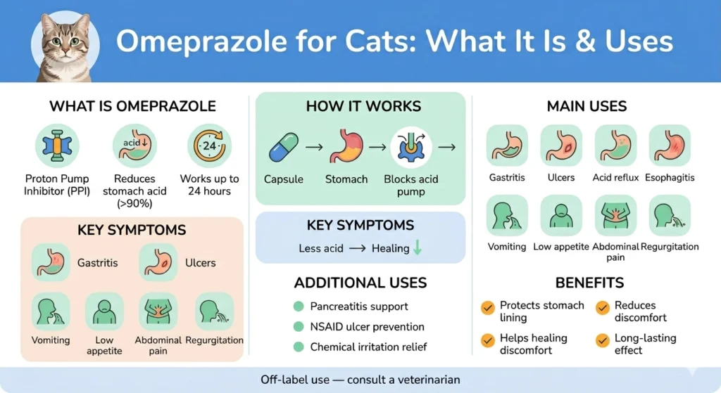 What is omeprazole for cats?