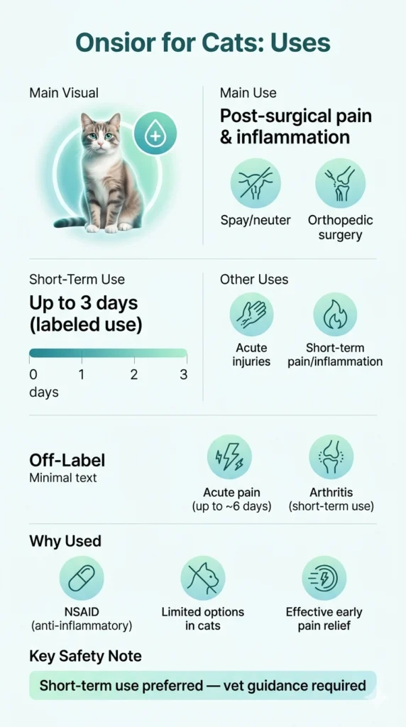 What Is Onsior Used for in Cats?