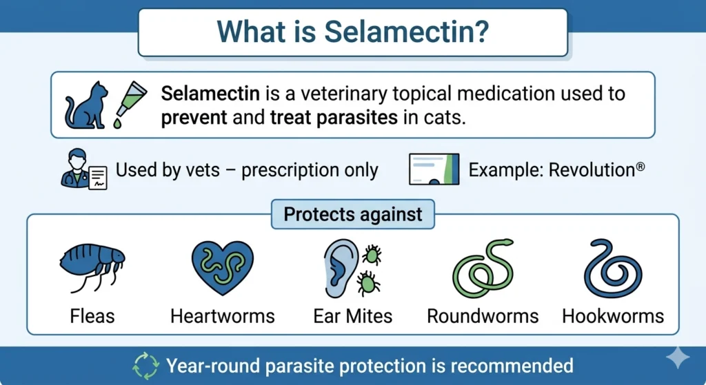 What is selamectin?