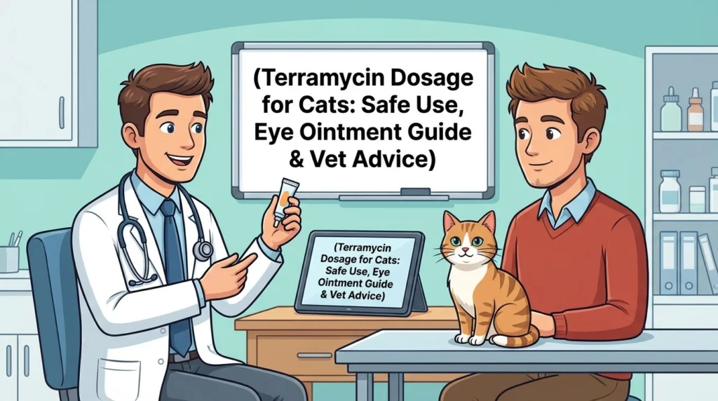 Terramycin Dosage for Cats