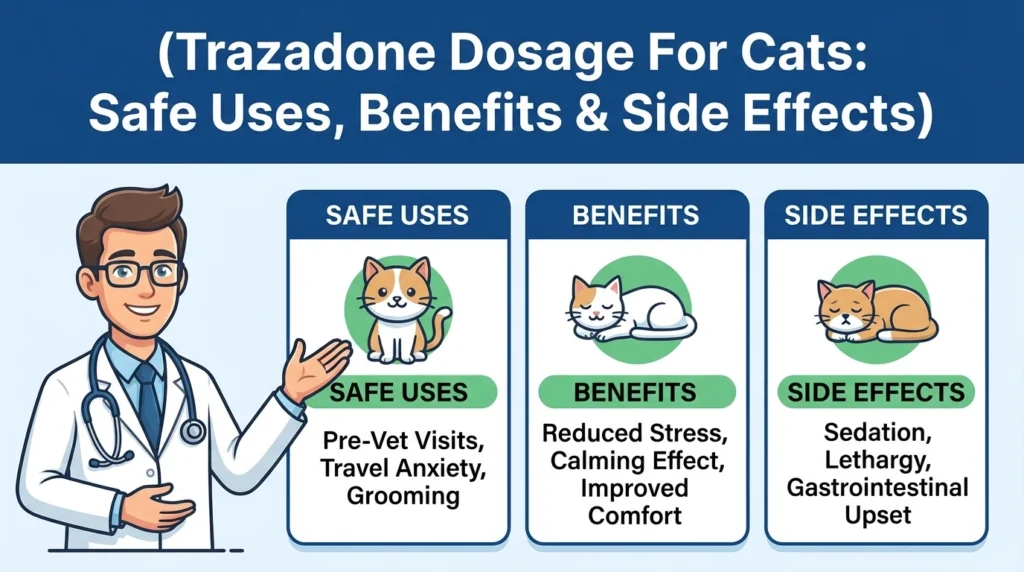 Trazadone Dosage For Cats