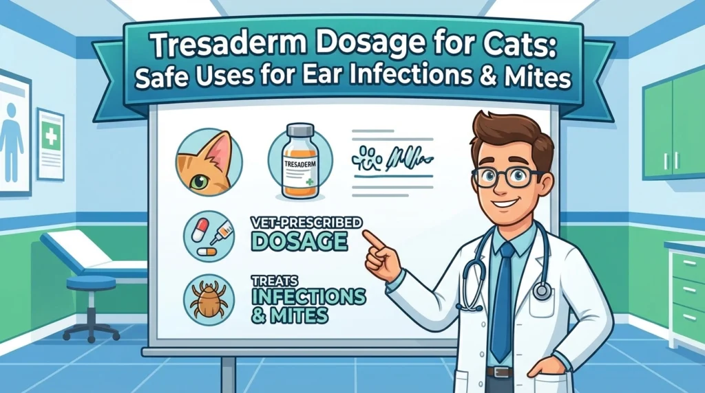 Tresaderm Dosage for Cats